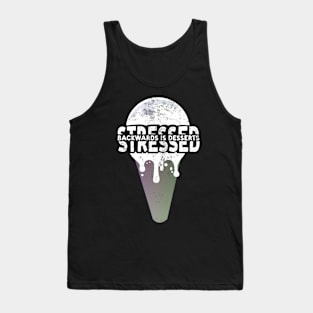 Stressed Backwards is Desserts Tank Top